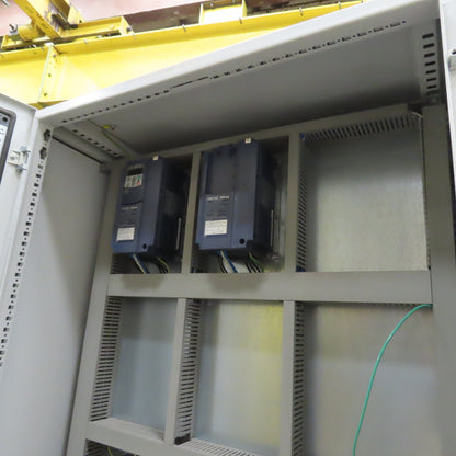2017 Dan Technology Dual Station Robotic Polishing Cell Fanuc M-710iC/50