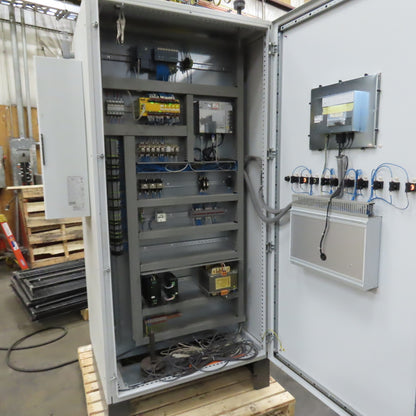 2017 Dan Technology Dual Station Robotic Polishing Cell Fanuc M-710iC/50