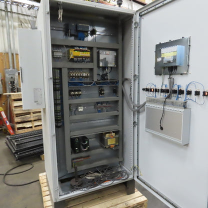 2017 Dan Technology Dual Station Robotic Polishing Cell Fanuc M-710iC/50