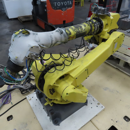 2017 Dan Technology Dual Station Robotic Polishing Cell Fanuc M-710iC/50