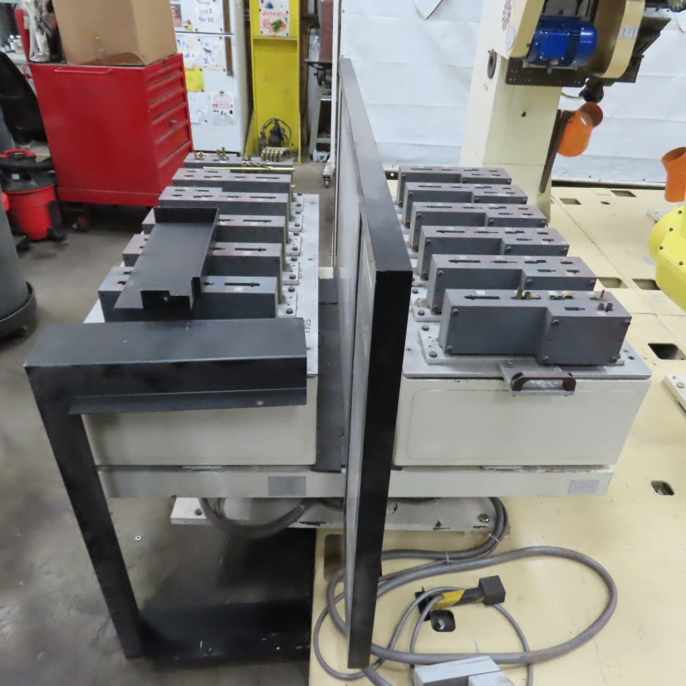 2017 Dan Technology Dual Station Robotic Polishing Cell Fanuc M-710iC/50