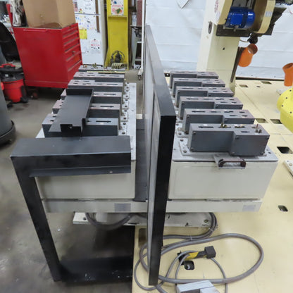 2017 Dan Technology Dual Station Robotic Polishing Cell Fanuc M-710iC/50