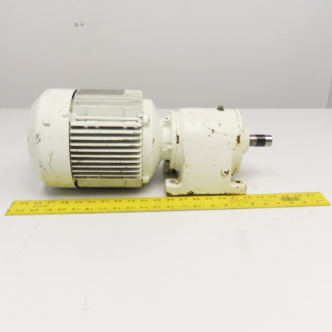 Sew Eurodrive R40DT90L4 3.31:1 Ratio Gear Motor 2Hp 230/460V 324RPM 3Ph