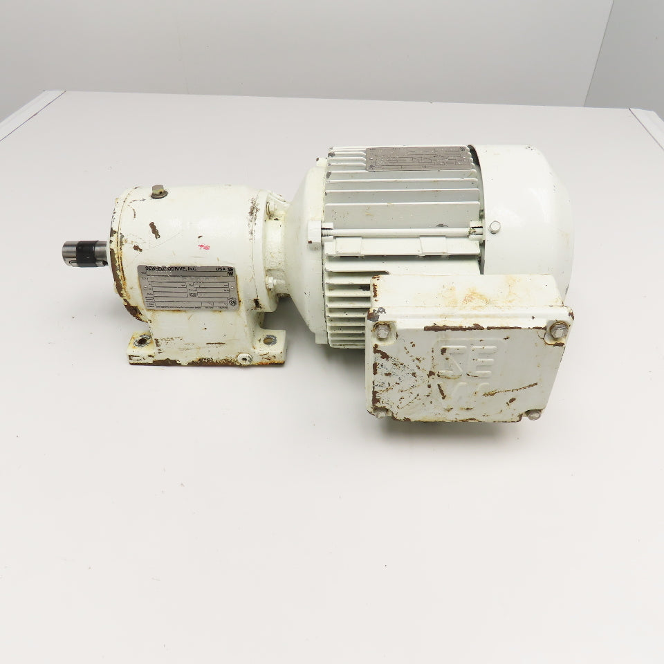 Sew Eurodrive R40DT90L4 3.31:1 Ratio Gear Motor 2Hp 230/460V 324RPM 3Ph