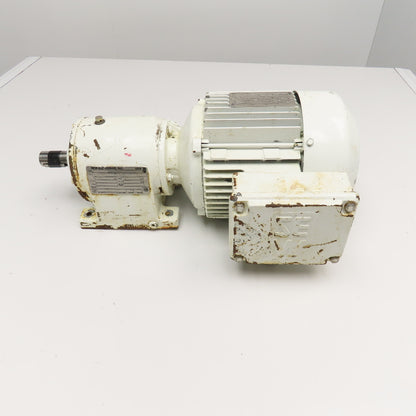 Sew Eurodrive R40DT90L4 3.31:1 Ratio Gear Motor 2Hp 230/460V 324RPM 3Ph