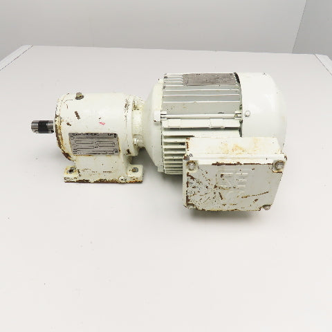 Sew Eurodrive R40DT90L4 3.31:1 Ratio Gear Motor 2Hp 230/460V 324RPM 3Ph