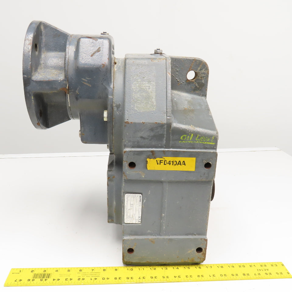 Falk 07UJAJ3A71.A1C 74:1 Ratio Helical 2 Stage Gear Reducer 24RPM Output