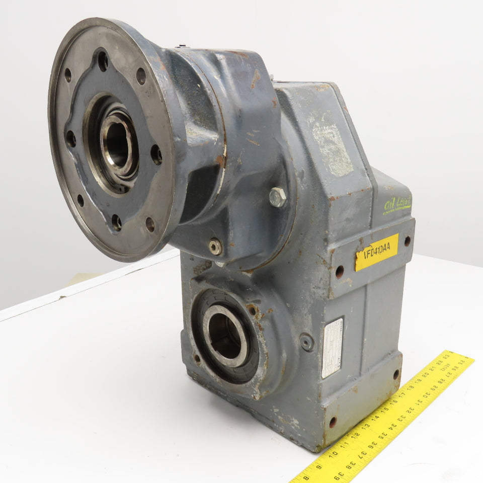 Falk 07UJAJ3A71.A1C 74:1 Ratio Helical 2 Stage Gear Reducer 24RPM Output