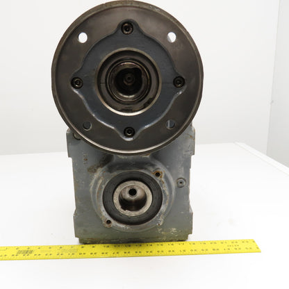 Falk 07UJAJ3A71.A1C 74:1 Ratio Helical 2 Stage Gear Reducer 24RPM Output