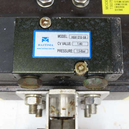Top Line TS-075 2" Sanitary Valve Pneumatic Actuator Need Solenoid Coil
