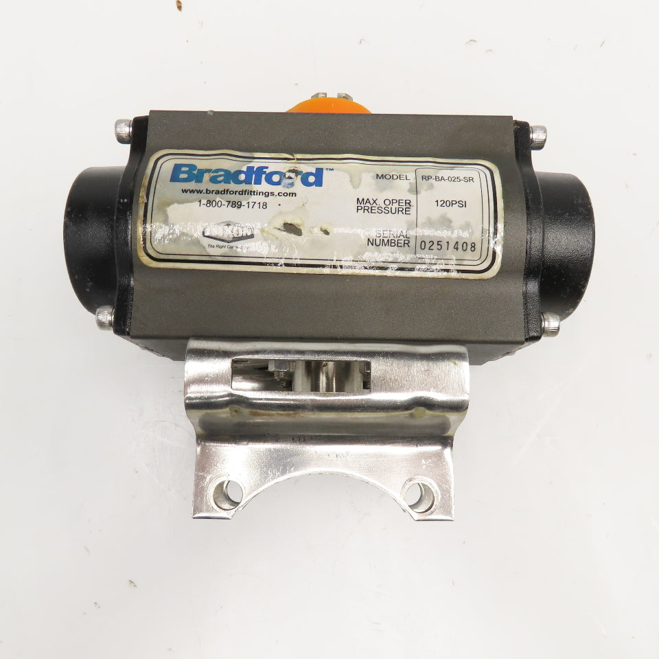 Bradford RP-BA-025-SR 120PSI Pneumatic Valve Actuator 1/4" NPT