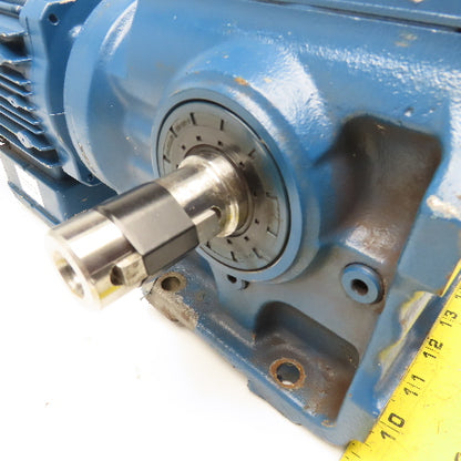 Sew S47 DRS71M4 14.24:1 Ratio 3/4Hp 230/460V Gear Motor 21-126RPM Output