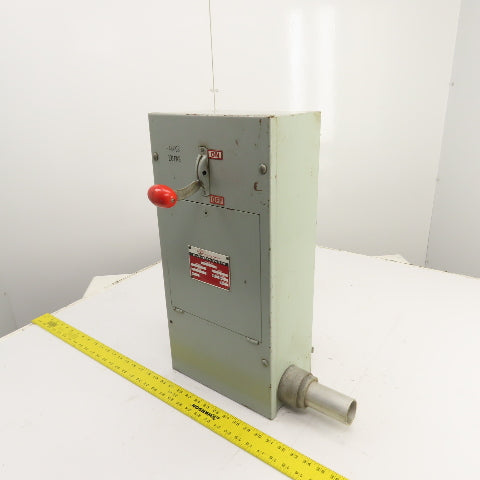 Frank Adam PPSA-10633 Shutlbrak Buss Switch 100A 3PH 3-Wire 480V 25/50HP