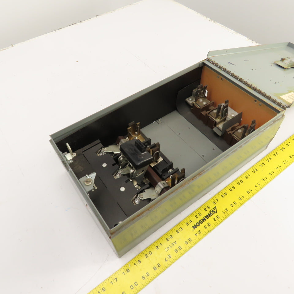General Electric THPS364 200A Type QMR Fusible Interrupter Switch 50HP 600VAC 3P