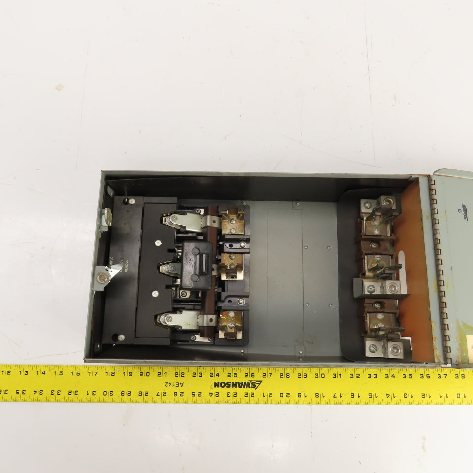 General Electric THPS364 200A Type QMR Fusible Interrupter Switch 50HP 600VAC 3P