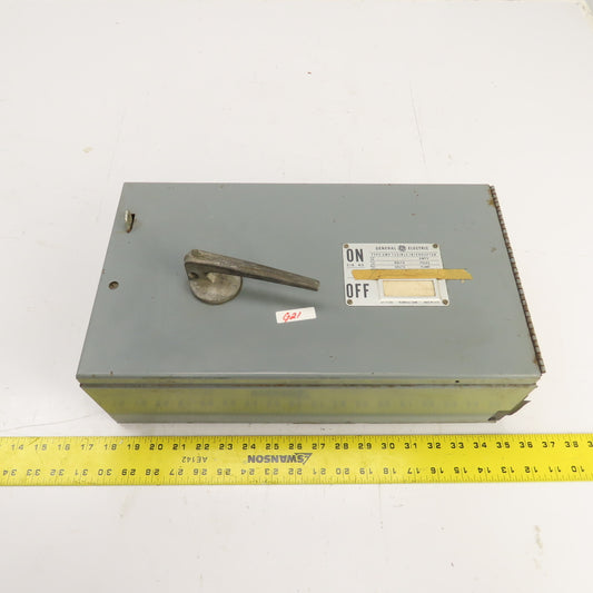 General Electric THPS364 200A Type QMR Fusible Interrupter Switch 50HP 600VAC 3P