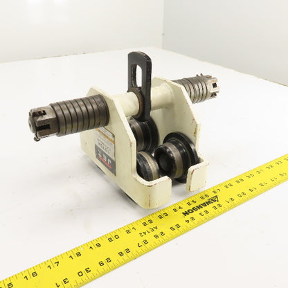 Jet 1/2-PT 1000 LB 1/2 Ton Plain Push / Pull Hoist Trolley 2-3/4"-8" Flange