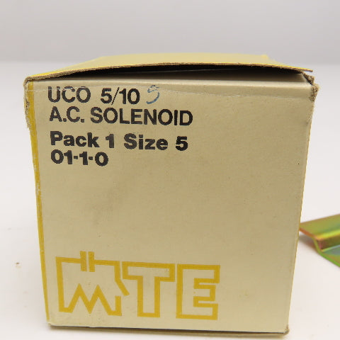 MTE 01-1-0 UCO 5/10 AC Solenoid Size 5