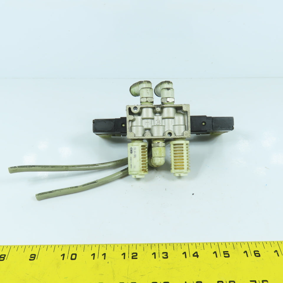 CKD KB240-L 3 Port Pneumatic Solenoid Valve 0.2-0.7MPa 24VDC