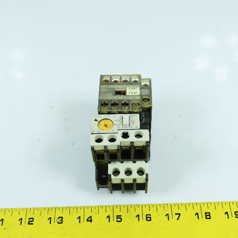 Fuji SJ-0G/UL Magnetic Contactor 15A W/ Overload TR-0N/3Z716 7-11A