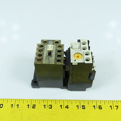 Fuji SJ-0G/UL Magnetic Contactor 15A W/ Overload TR-0N/3Z716 7-11A