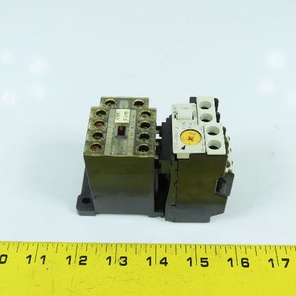 Fuji SJ-0G/UL Magnetic Contactor 15A W/ Overload TR-0N/3Z716 7-11A