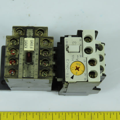 Fuji SJ-0G/UL Magnetic Contactor 15A W/ Overload TR-0N/3Z716 7-11A