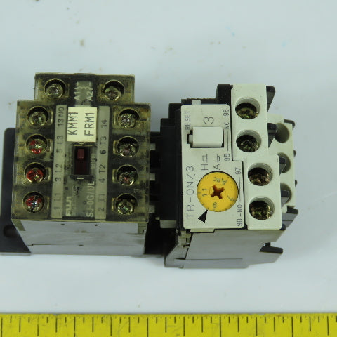 Fuji SJ-0G/UL Magnetic Contactor 15A W/ Overload TR-0N/3Z716 7-11A