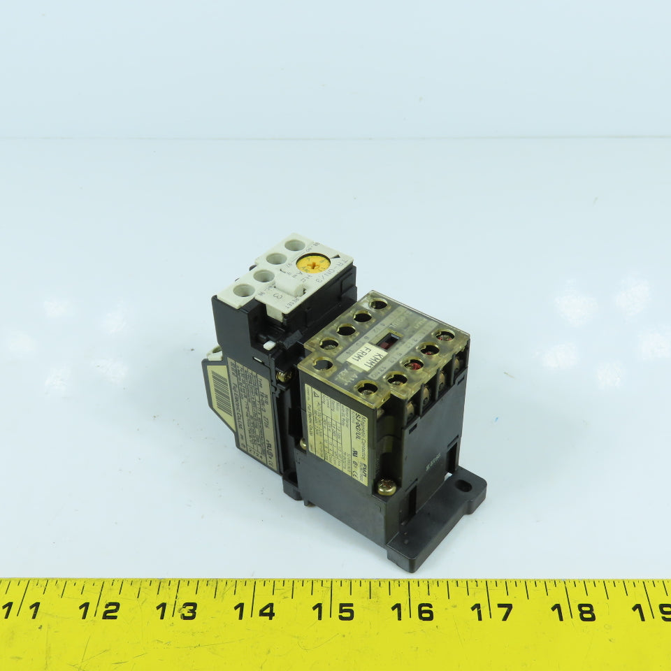Fuji SJ-0G/UL Magnetic Contactor 15A W/ Overload TR-0N/3Z716 7-11A