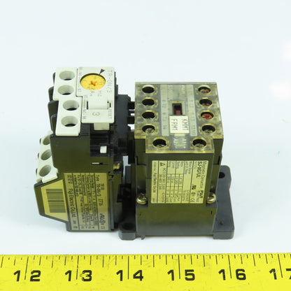 Fuji SJ-0G/UL Magnetic Contactor 15A W/ Overload TR-0N/3Z716 7-11A
