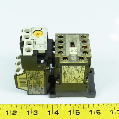 Fuji SJ-0G/UL Magnetic Contactor 15A W/ Overload TR-0N/3Z716 7-11A
