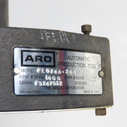 ARO FE 074A-20A-A Automatic Production Tool 4" Stroke