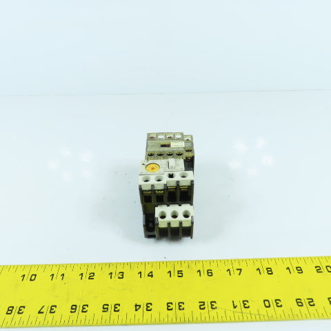 Fuji SJ-0G/UL Magnetic Contactor 15A W/ Overload TR-0N/3Z716 2.8-4.2A
