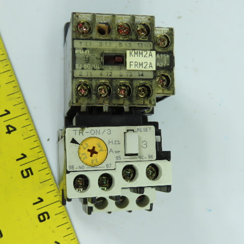 Fuji SJ-0G/UL Magnetic Contactor 15A W/ Overload TR-0N/3Z716 2.8-4.2A