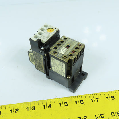Fuji SJ-0G/UL Magnetic Contactor 15A W/ Overload TR-0N/3Z716 2.8-4.2A