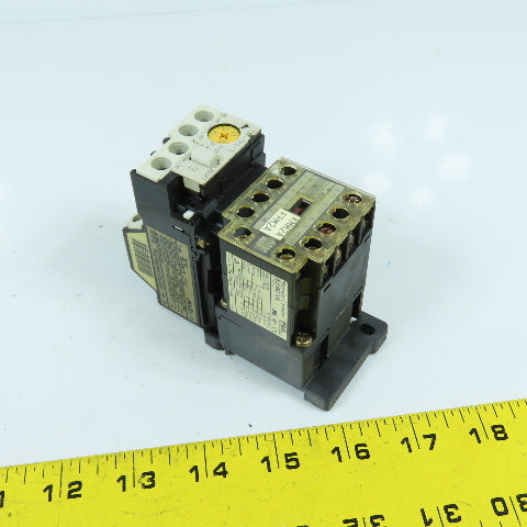 Fuji SJ-0G/UL Magnetic Contactor 15A W/ Overload TR-0N/3Z716 2.8-4.2A