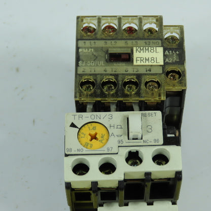 Fuji SJ-0G/UL Magnetic Contactor 15A W/ Overload TR-0N/3Z716 0.95-1.45A