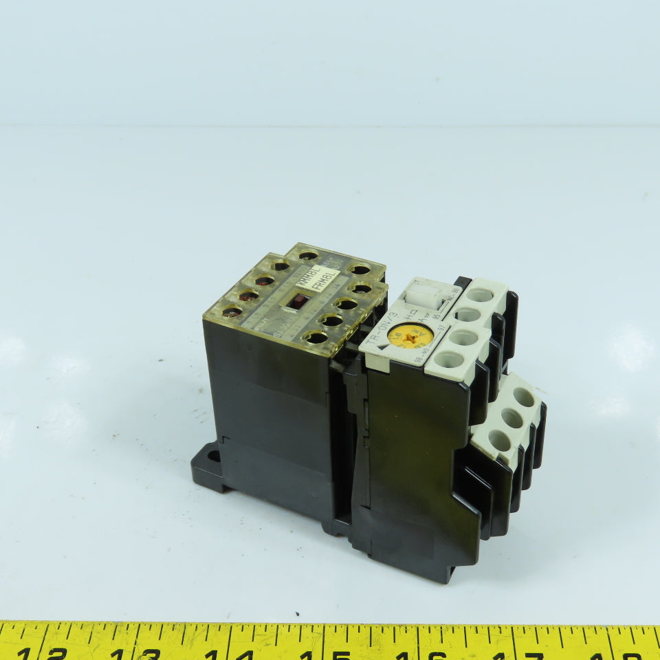 Fuji SJ-0G/UL Magnetic Contactor 15A W/ Overload TR-0N/3Z716 0.95-1.45A