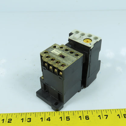 Fuji SJ-0G/UL Magnetic Contactor 15A W/ Overload TR-0N/3Z716 0.95-1.45A
