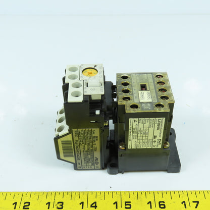 Fuji SJ-0G/UL Magnetic Contactor 15A W/ Overload TR-0N/3Z716 0.95-1.45A