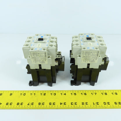 Mitsubishi SD-N35 20HP 40A Magnetic Contactor 24V DC Coil Lot Of 2