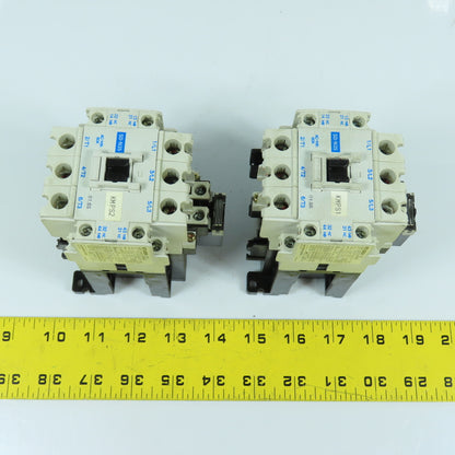 Mitsubishi SD-N35 20HP 40A Magnetic Contactor 24V DC Coil Lot Of 2