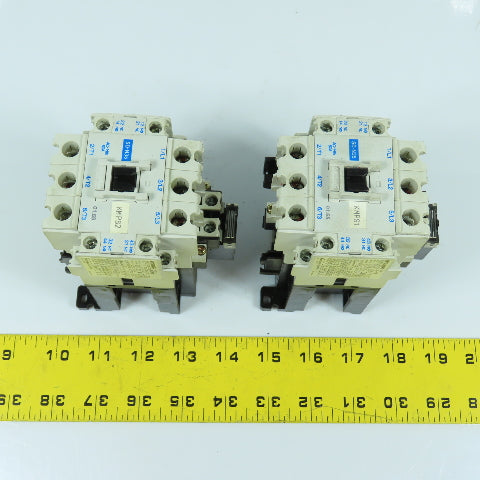 Mitsubishi SD-N35 20HP 40A Magnetic Contactor 24V DC Coil Lot Of 2