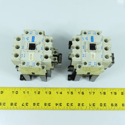 Mitsubishi SD-N35 20HP 40A Magnetic Contactor 24V DC Coil Lot Of 2