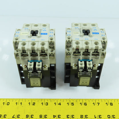 Mitsubishi SD-N35 20HP 40A Magnetic Contactor 24V DC Coil Lot Of 2