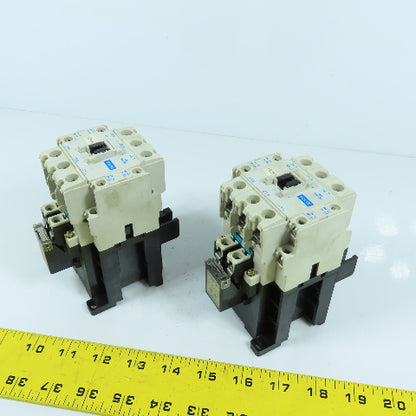 Mitsubishi SD-N35 20HP 40A Magnetic Contactor 24V DC Coil Lot Of 2