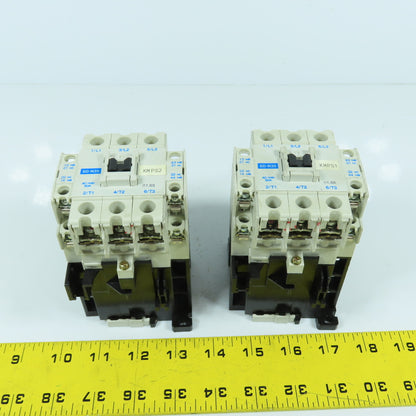 Mitsubishi SD-N35 20HP 40A Magnetic Contactor 24V DC Coil Lot Of 2