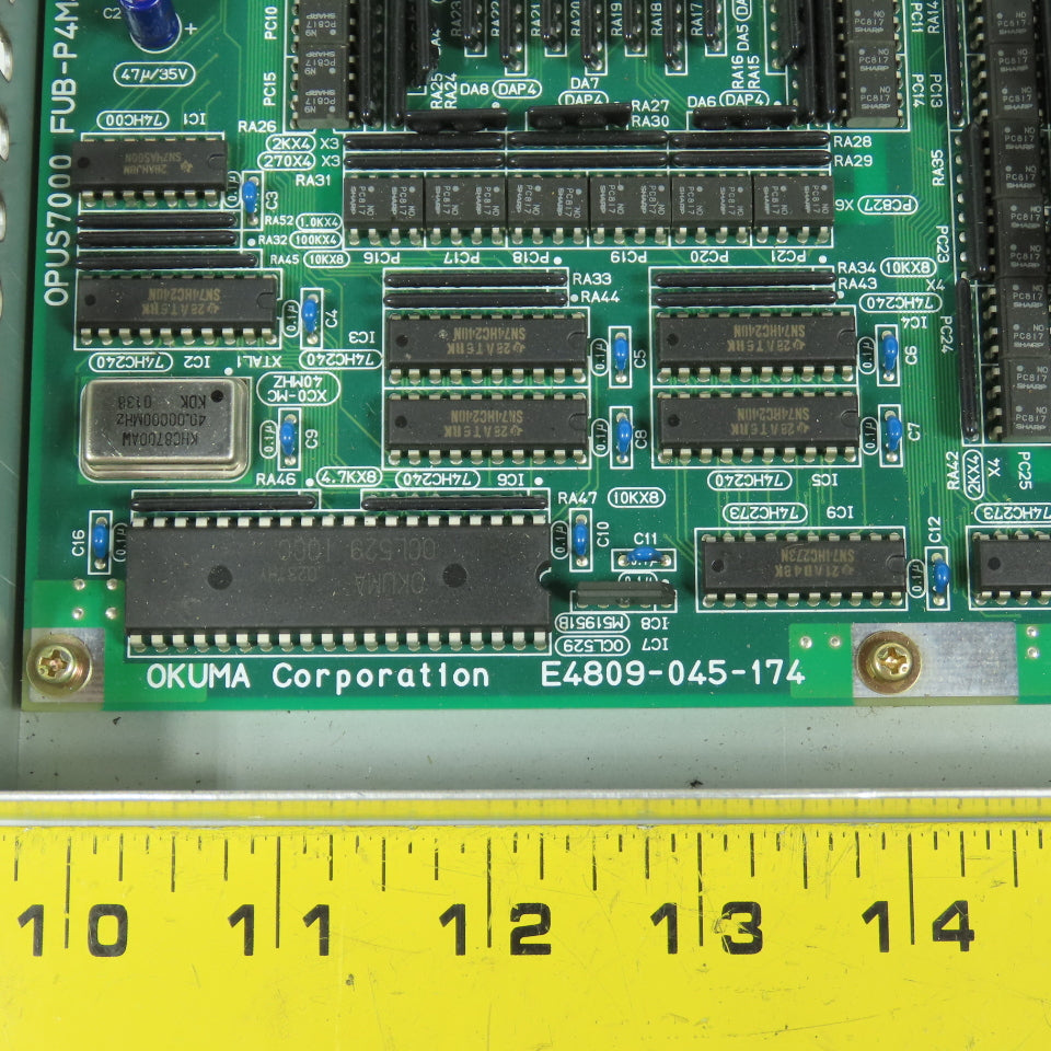 Okuma FUB-P4M4 Ver 2.0 OPUS7000 Servo Drive Controller (Very Clean)