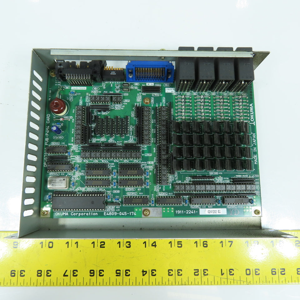 Okuma FUB-P4M4 Ver 2.0 OPUS7000 Servo Drive Controller (Very Clean)