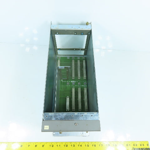 Okuma E7191-855-023 A911-2904 PLC Rack Chassis W/ Motherboard E4809-770-132